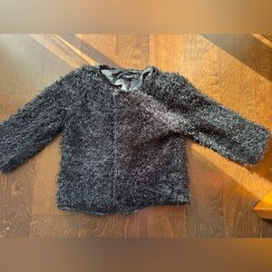 Fuzzy Black Jacket